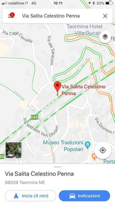Taormina Casa Sarina 아파트 외부 사진